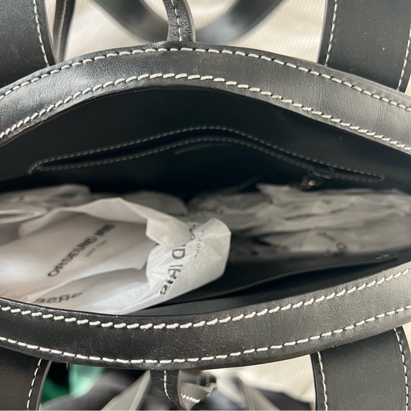 Orseund Iris Leather Circle Tote - Picture 4 of 7